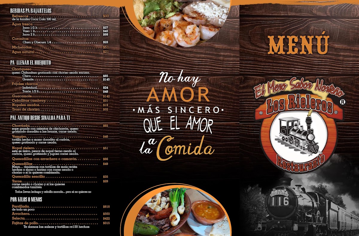 Los Rieleros Menu - Image 2