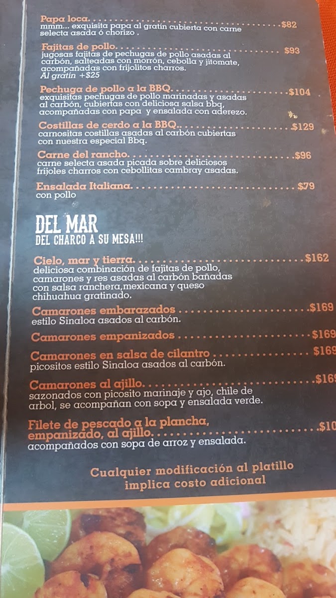 Los Rieleros Menu - Image 6